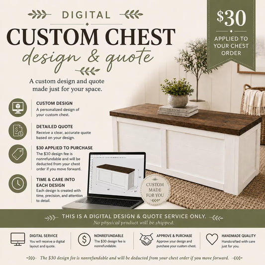 Custom Wooden Chest Design & Quote